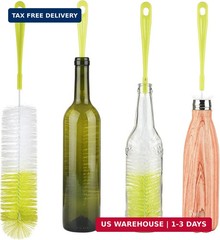16 inch Long Bottle Brush Cleaner for Washing Wine/Beer/Sport Well/Thermos/Glass