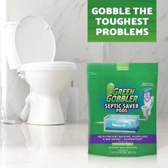Septic Tank Treatment Pods 2 pack, 6-month supply
