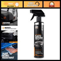 Ceramic Plastic Restorer Spray 14 oz – 50+ Wash Rating, Non-Greasy, Restores Fad