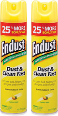 Multi-Surface Dusting and Cleaning Spray, Lemon Zest, 12.5 Ounce (Pack of 2)