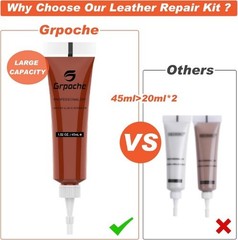 Repair Kit for Furniture, Couch Repair Ki Color: Black、White、Brown、Yellow Pear