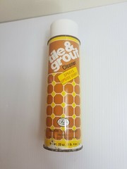Vintage Fuller Brush Company Tile & Grout Cleaner Empty Tin Can , good Prop