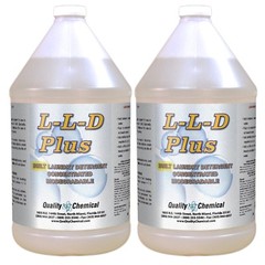 L-L-D PLUS – concentrated BUILT laundry detergent – 2 gallon case