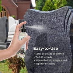 Effortless Tombstone Cleaning Solution – 8 Fl Oz Natural Luster Restorer