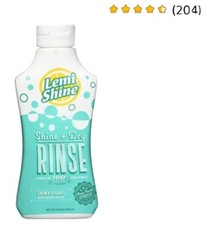 Lemi Shine Shine Plus Dry Rinse Dishwasher, Lemon, 8.45 Fluid Ounce