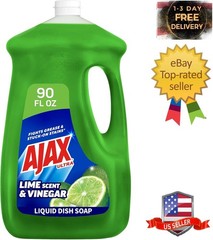 Ultra Dishwashing Liquid Dish Soap Refill, Vinegar and Lime Scent, 90 fluid