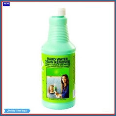 Hard Water Stain Remover 20.3oz Aerosol Eco Friendly For Glass Tile Windows