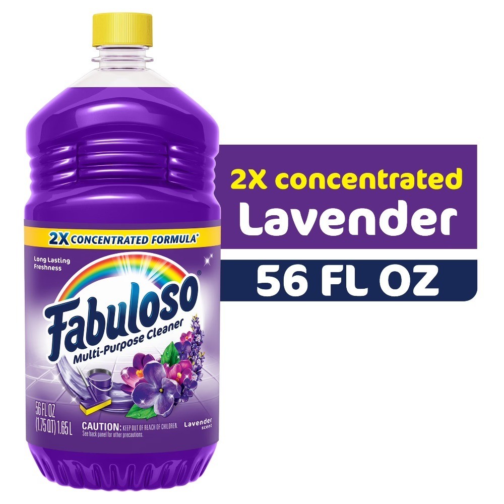 Multi-Purpose Cleaner & Floor Cleaner 2x Concentrated, Lavender – 56 fl oz