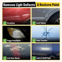 Carfidant Scratch Repair and Swirl Remover – Car Paint Scratch Remover & Rest…