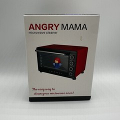 Angry-Mama Microwave Cleaner Green & Purple New Old Stock