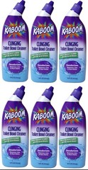 6 Pack- KABOOM Clinging Toilet Bowl Cleaner and Deodorizer 14 Fl. Oz. (Each) DPP