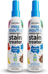 Messy Eater Stain Treater Spray-4Oz 2Pack Stain Remover-Newborn, Baby Essentials
