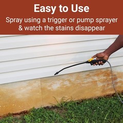 Outdoor Liquid Rust Stain Remover, Removes Stains, Calcium, and Limescale fro…