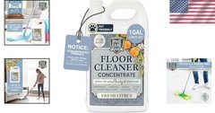 Eco-Friendly Citrus Floor Cleaner Concentrate – 1 Gallon for Streak-Free Floors