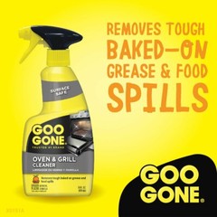 GOO GONE OVEN & GRILL Crates Pots Grease CLEANER Surface Safe 28oz New Improved