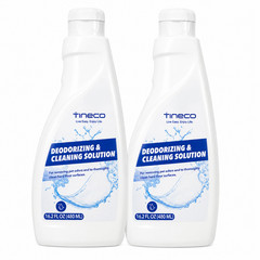 TINECO DEODORIZING & CLEANING SOLUTION REFILLS LOT OF 2, 16.2 fl oz EACH New