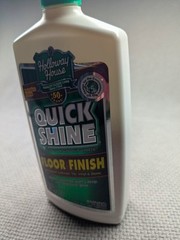 Holloway Quick Shine Floor Finish Wood Tile & House Hard Surfaces 50% Full 2010
