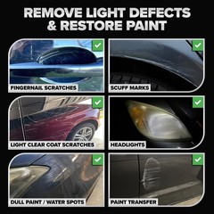 Black Scratch and Swirl Remover – Car Scratch Remover for Paint Scratches – Poli