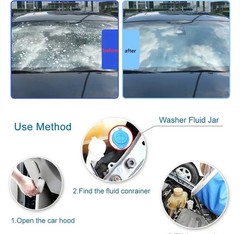 Car Windshield Washer Tablets Effervescent Glass Cleaner Wiper Fluid 20/50PCS