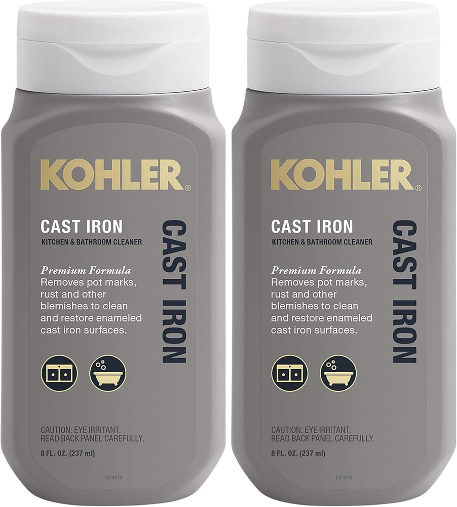 K-23725-NA Cast Iron Cleaner, for Kitchen and Bathroom, 8 Oz Bottle