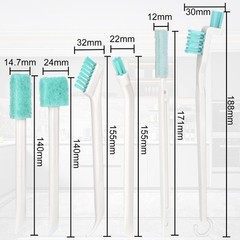 Small Cleaning Brushes Deep Detail Crevice Tiny Scrub for Small Holes Keyboard