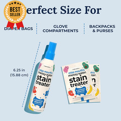 Messy Eater Stain Treater Spray, 4Oz, Baby Essentials, Food & Grease Remover