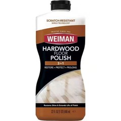 Weiman Wood Floor Polish and Restorer – 32 Ounce – High-Traffic Hardwood