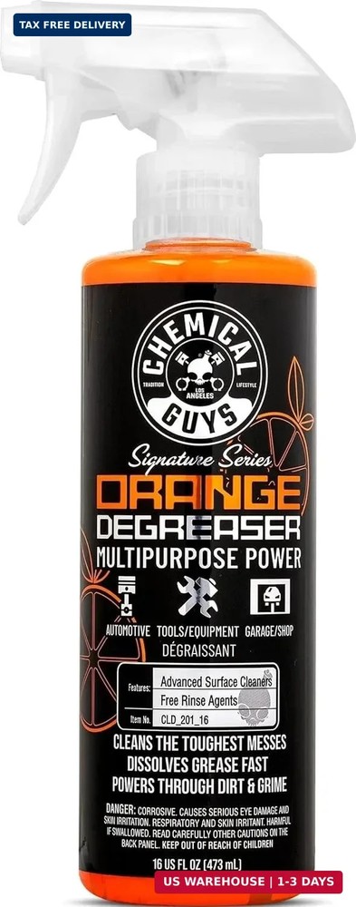 Signature Series Orange Degreaser Spray – Heavy Duty All Purpose Cleaner for Eng