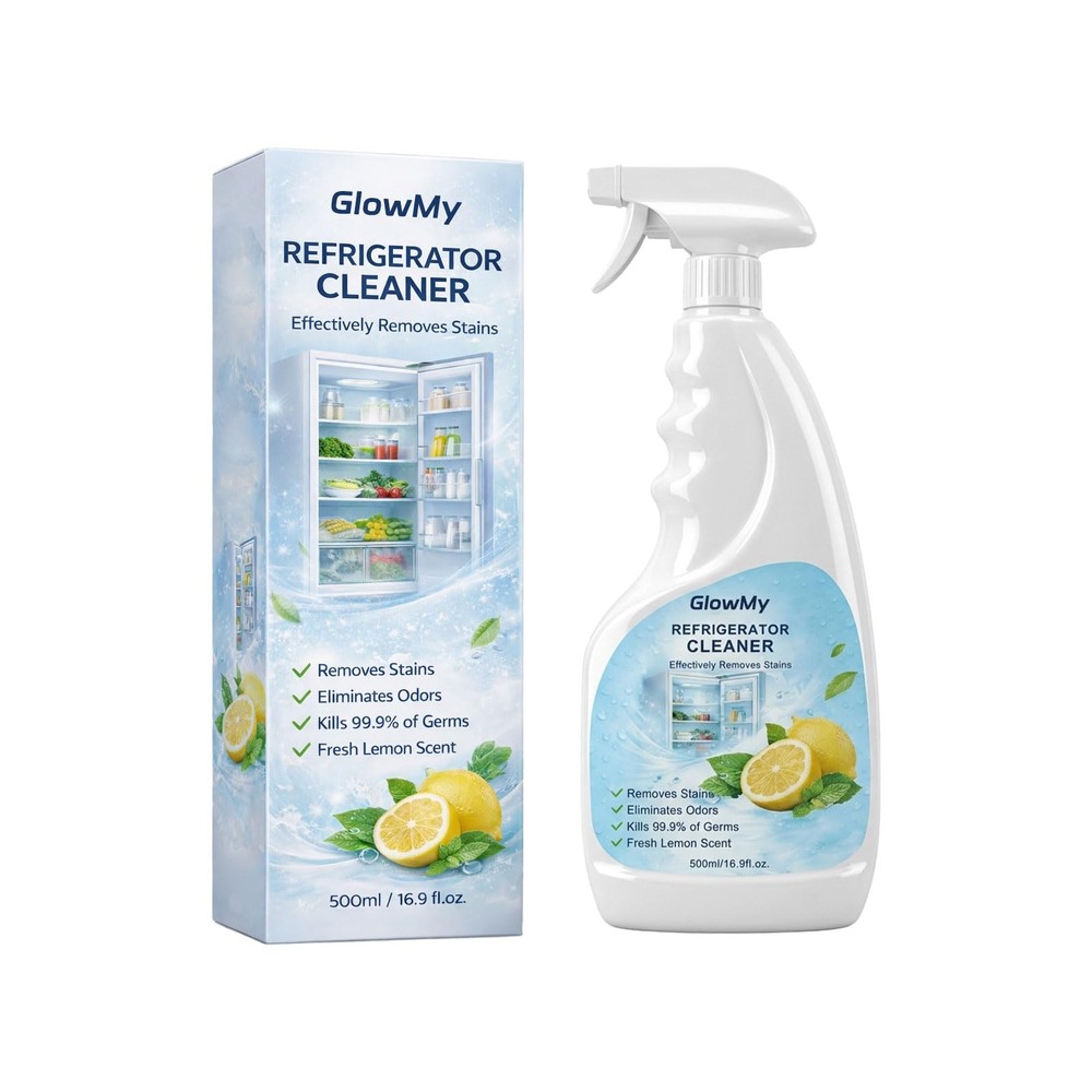 Refrigerator Cleaner Spray, Multipurpose Fridge Cleaner for Removing Stains