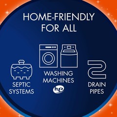 Washing Machine Cleaner 2-Pack – Odor Eliminator, Buildup & Limescale Remover, F