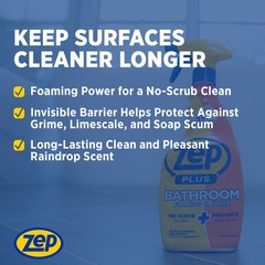 Zep Plus Bathroom Foaming Cleaner – 32 oz (Case of 12) – R54012 – Keep Your
