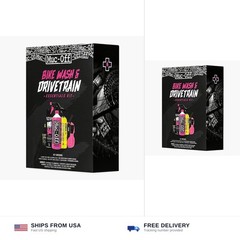 Muc-Off Bike Wash & Drivetrain Essentials Kit – Perfect to Clean, Protect You…