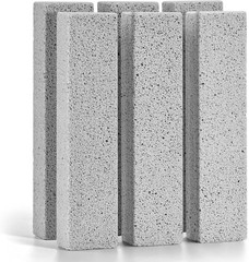 1/6 Pack Pumice Stone for Toilet Cleaning Bowl Stick Powerfully Cleans Hard Wat
