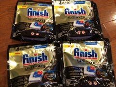 4x Finish Powerball ULTIMATE 4-In-1 Dishwasher Detergent Tabs 11ct/p 44 ct Total
