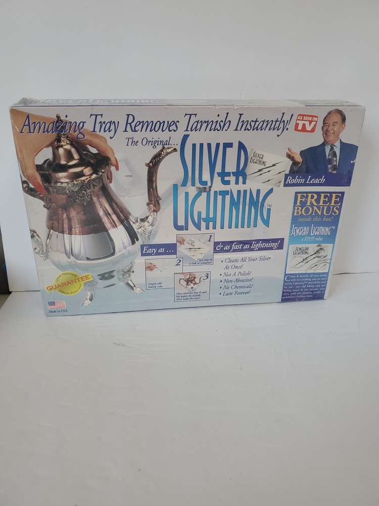 Silver Lightning Jewelry Cleaner Tarnish Remover As Seen on TV NEW IN BOX!!!
