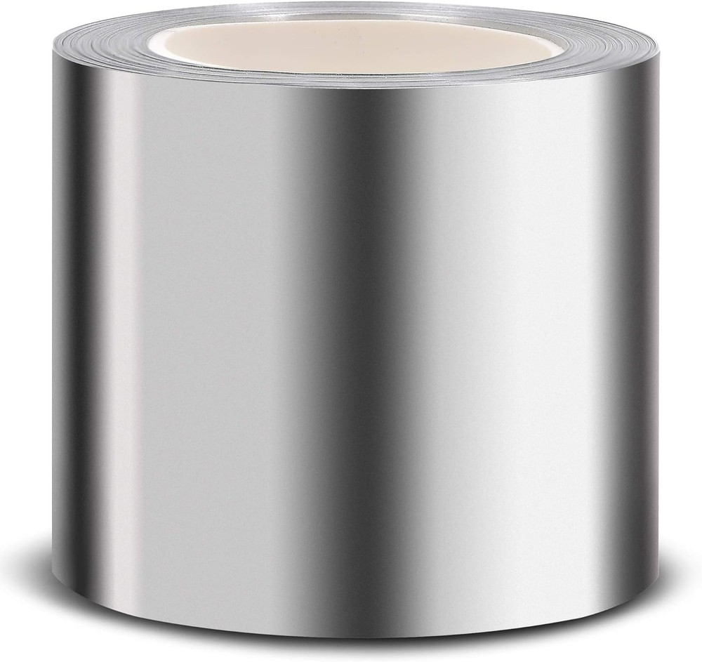 55 ft Zinc Metal Strip for Roofing & Garden – 2.5 in Wide – Prevents Moss & S…