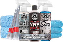 Car Interior Detailing Kit – VRP Protectant, Nonsense Cleaner, Streak Free Glass