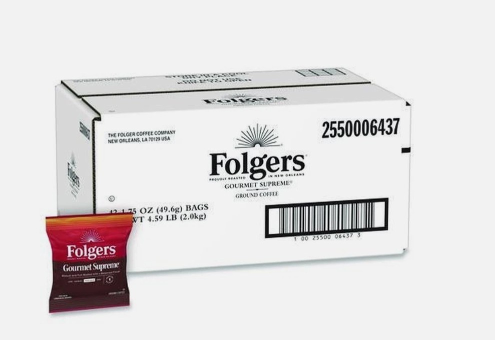Folgers 6437 Gourmet Supreme 1.75 oz. Coffee Fraction Packs (42/Carton) New
