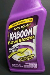 (1) KABOOM BowlBlaster Toilet Bowl Cleaner Gel~Sparkling Clean Scent~24 oz.