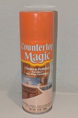 Vintage COUNTERTOP MAGIC 13 Oz Original Aerosol Spray Formica Laminate V.Full T2