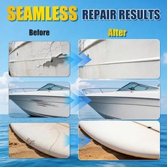 Marine Fiberglass Repair Kit, Gel Coat Repair Kit for Boats with Color Match,…