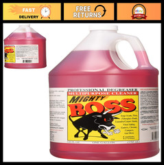 Mighty Boss 21MB4 Gal Heavy-Duty Cleaner, Multi-Surface, Fast-Acting Formula