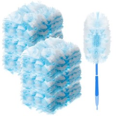 300 Pcs Duster Refills for Swiffer, Heavy Duty Disposable Cleaning Kit with Hand