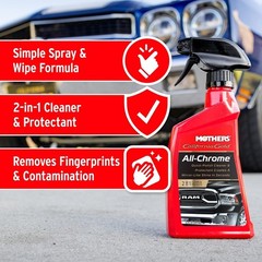 12 oz California Gold All-Chrome Spray – Effortless Shine & Protective Finish