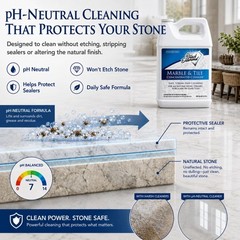 Black Diamond Stoneworks MARBLE & TILE FLOOR CLEANER Great for Ceramic Porcelain