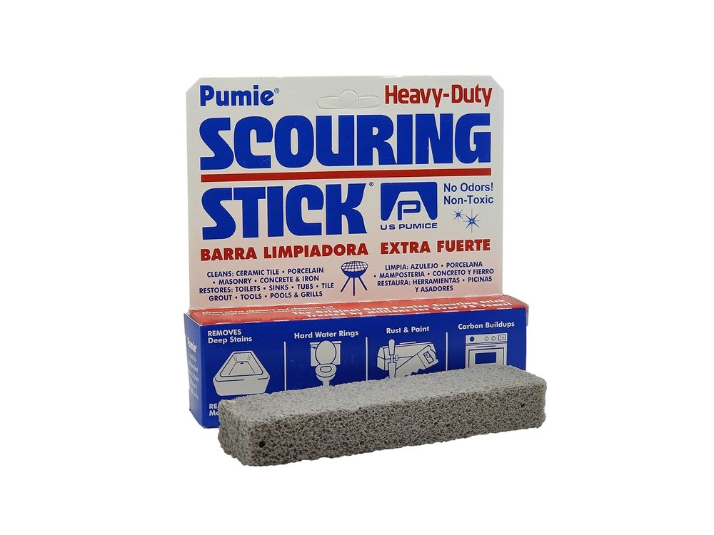 Pumie Scouring Stick Heavy Duty Cleaning Tool for Tough Stains and Buildup