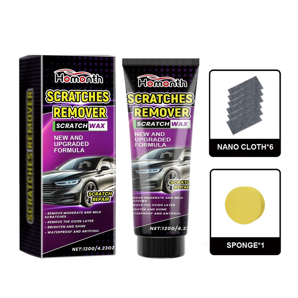 Scratch Repair Kit – Car Paint Scratch Remover with Nano Technology Paste