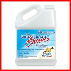 Effortless Shower & Tub Cleaner with Vanilla Scent – Bleach-Free, Weekly No-S…