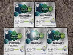 Seventh Generation Dishwasher Detergent Packs Powder Plus 15pc (Pack of 5)