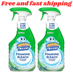 Scrubbing Bubbles Foaming Bleach Bathroom Cleaner, Spray32 Ounce (Pack of 2)